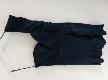 Robe Naf Naf bleu marine one shoulder taille 40/42