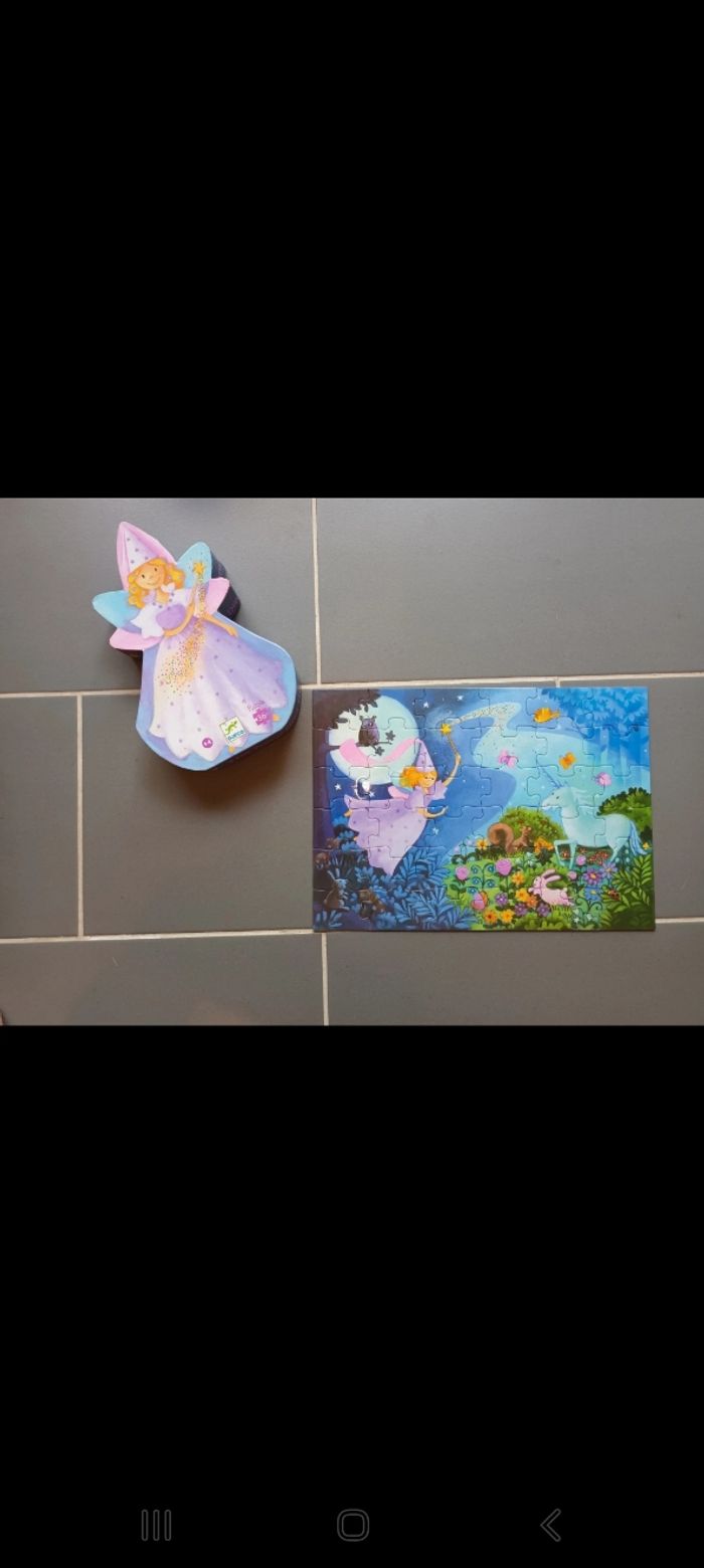Puzzle fée Djeco 36 pièces 4 ans et +