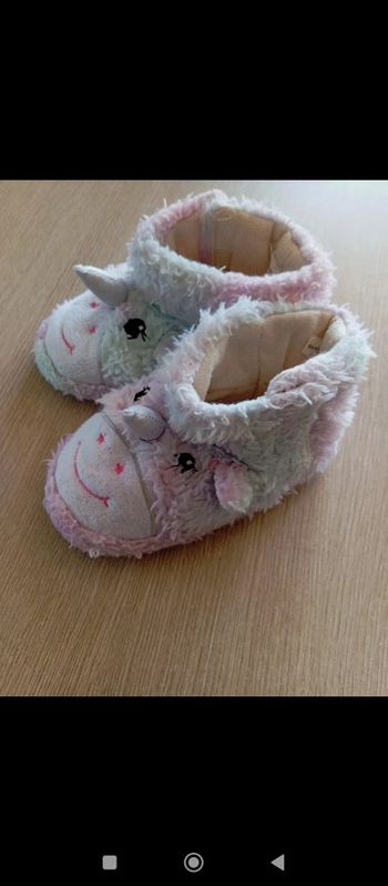 Chaussons licorne