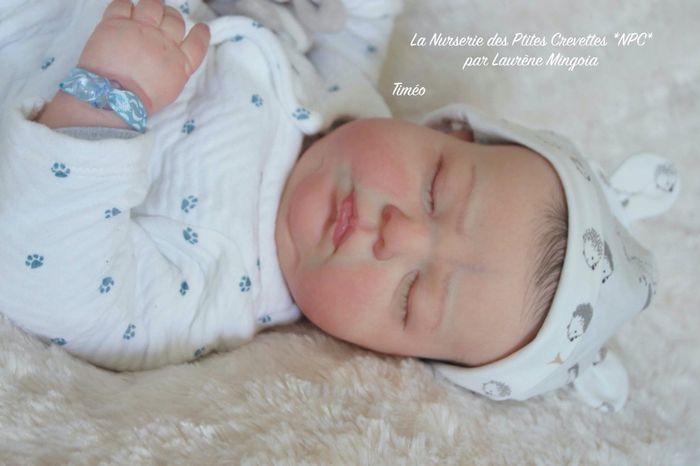 Timéo poupée bébé Reborn authentique 🩵 - photo numéro 3