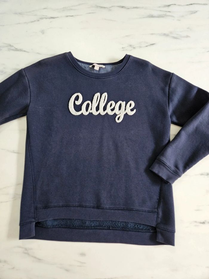 Esprit pull bleu Collège taille Xs