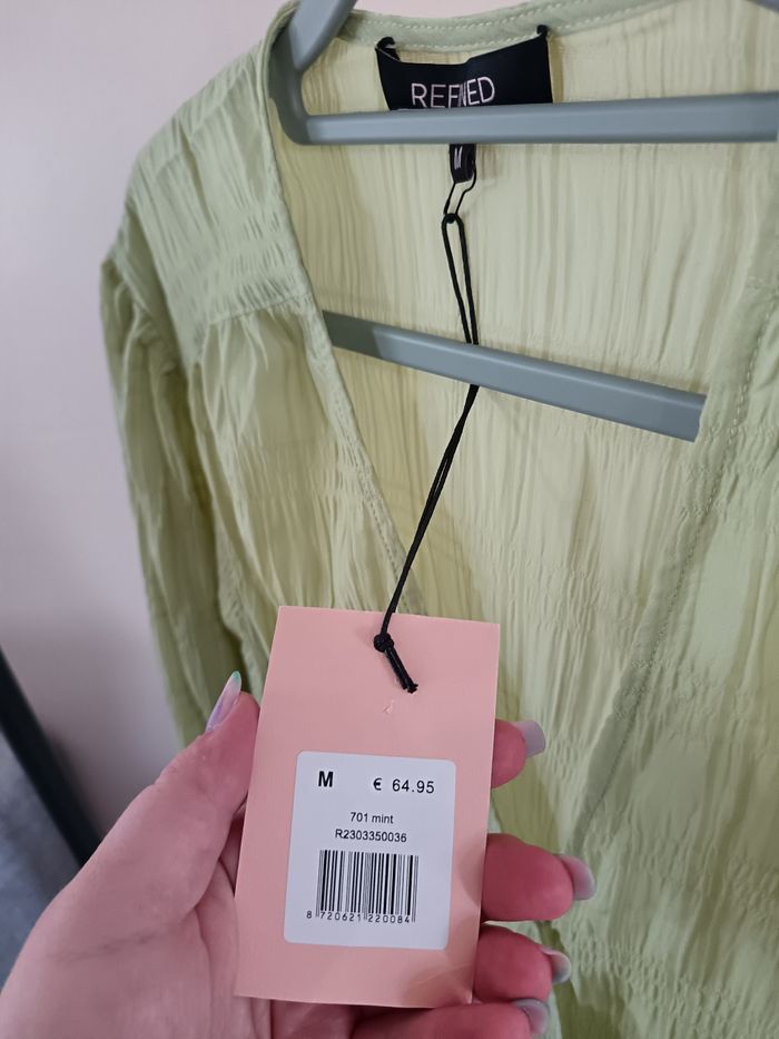 Robe vert pastel Refined M neuve - photo numéro 4