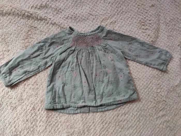 Blouse grise sergent major 6 mois