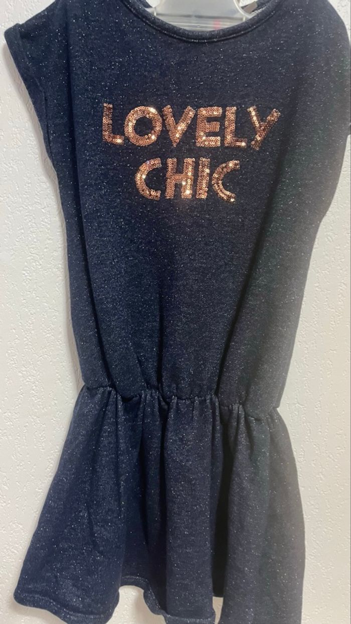 Robe scintillante 10 ans