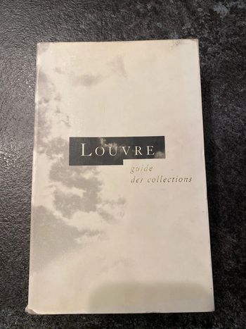 Livre Vintage Guide des collections du Louvre