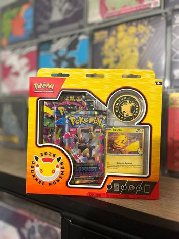 Coffret Pokémon 30ans 2026 journée Pokémon scellé 