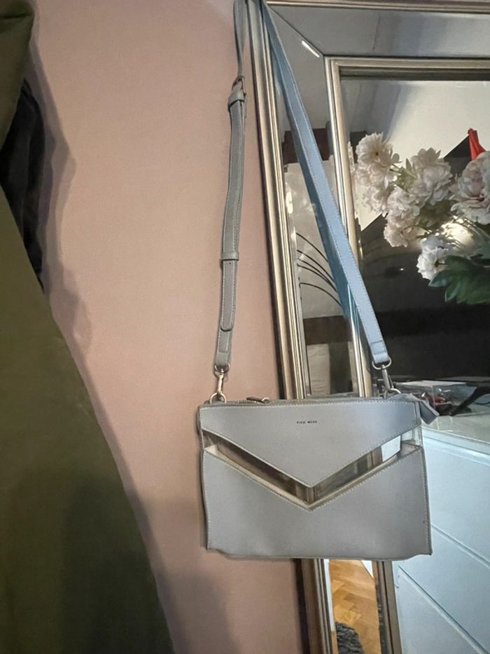 Sac à bandoulière bleu clair pixie mood - photo numéro 5