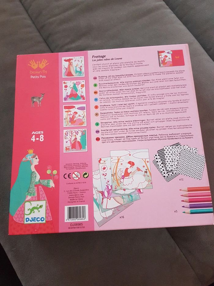 Coffret Frottage Les Robes De Louna - photo numéro 2