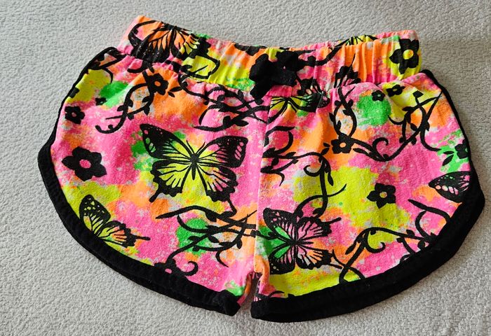 Short multicolore papillon - Taille 6 ans (122)