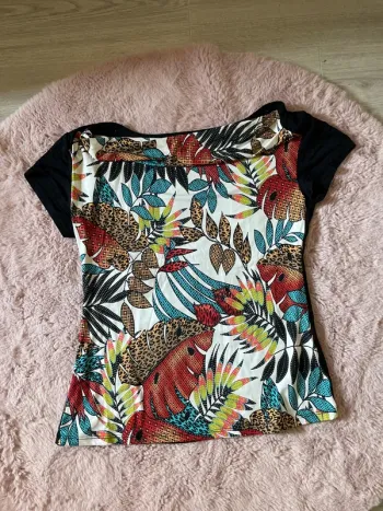Tee shirt femme à motif