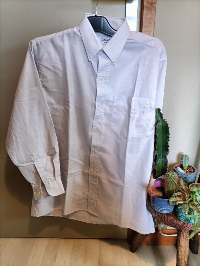 Chemise gris clair