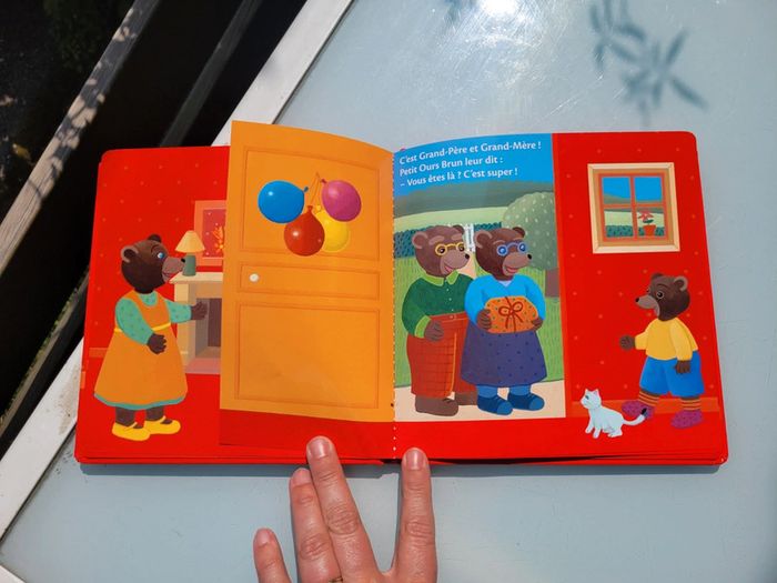 Bon anniversaire 🎂 petit ours brun ! Livre surprise à rabats - photo numéro 7