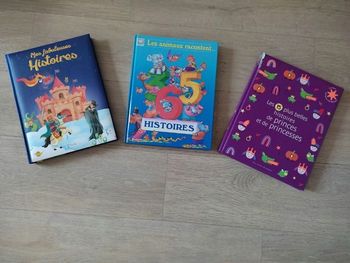 Lot de 3 livres de contes et histoires pour enfants