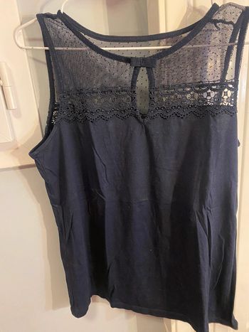 Débardeur en haut dentelle naf naf taille M