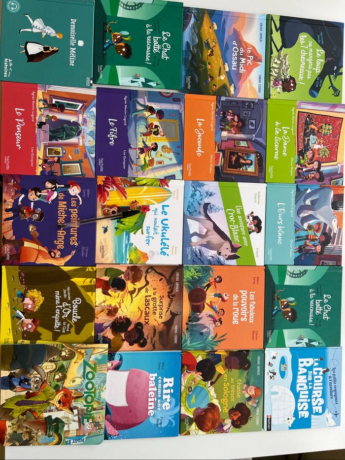 Lot de 20 livres McDo