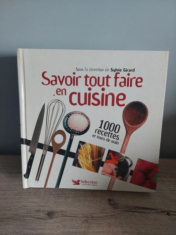 Gros livre de cuisine 1000 recettes