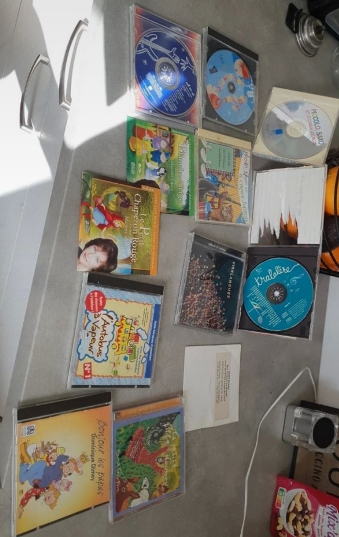 Lot de CD pour enfants