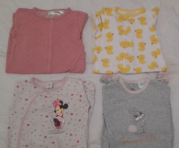 Lot pyjamas coton fille 6 mois