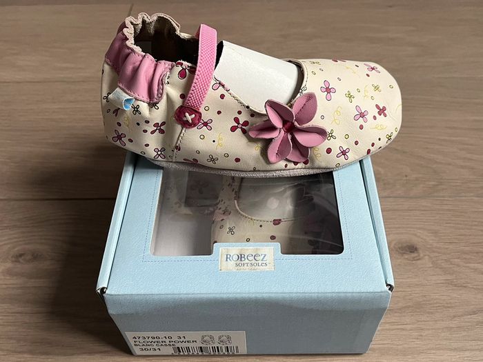 Chausson souple en cuir sans fermeture Robeez P-30/31 - photo numéro 4