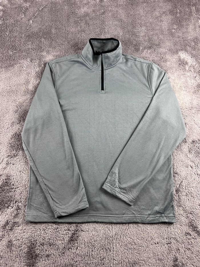 Pull de sport Starter quart zip gris – Taille M