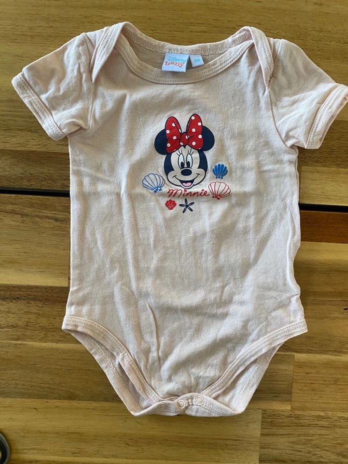 Body Disney Minnie rose 9 mois