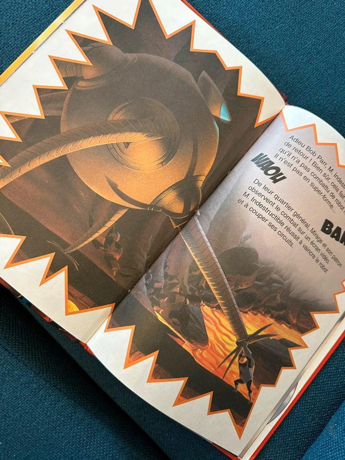 Livre Disney Hachette club du livre Pixar Les indestructibles vintage rouge - photo numéro 5