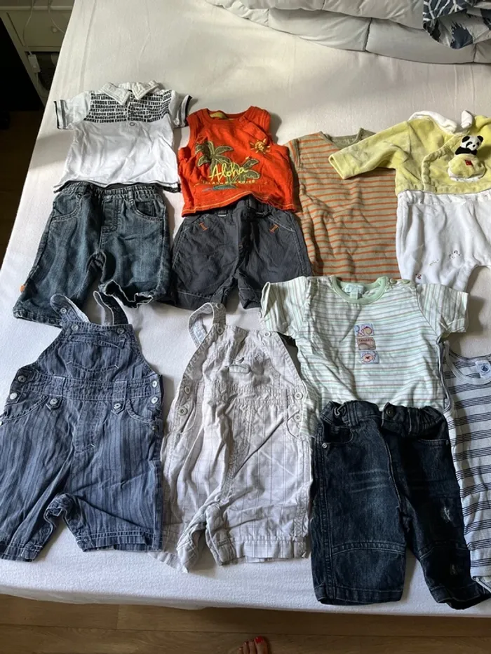 Lot vêtements garçon