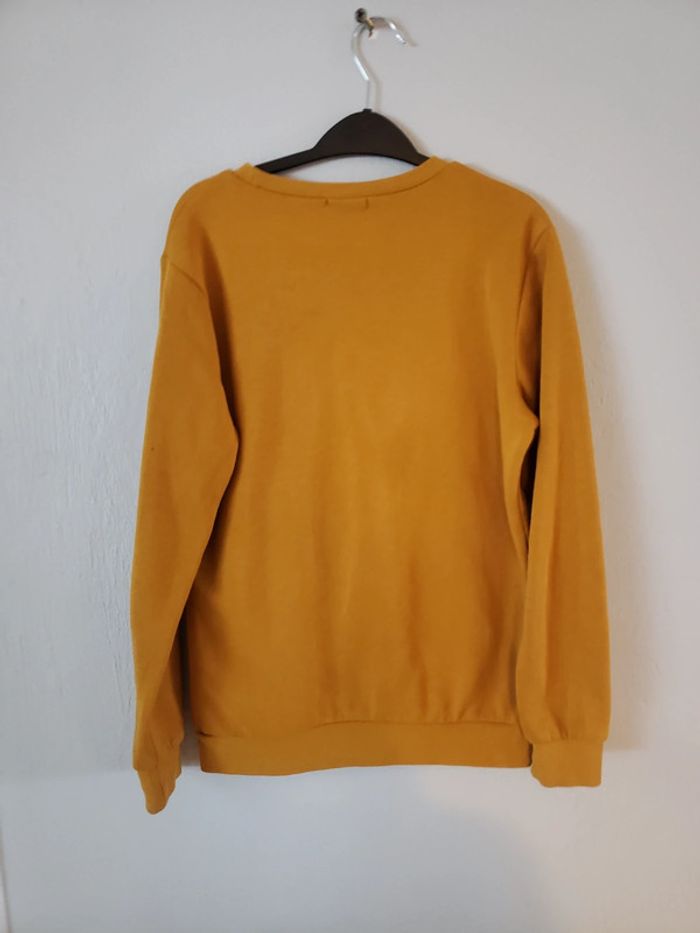 Pull jaune moutardes 12 ans - photo numéro 2