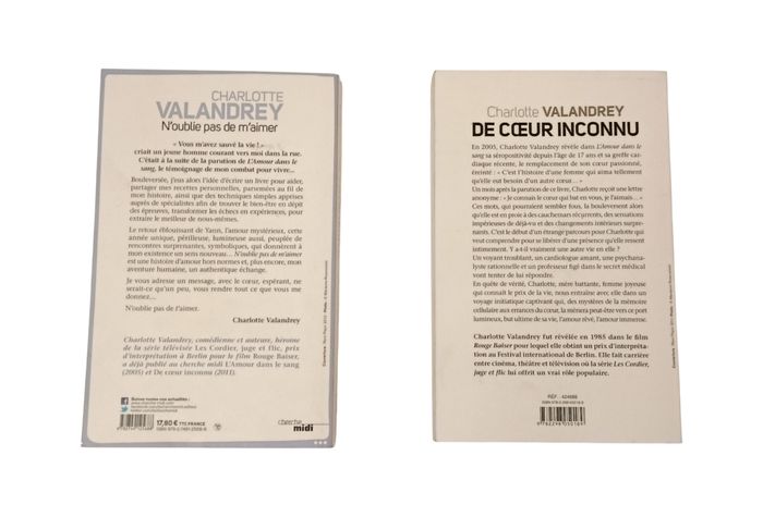 Deux livres : Charlotte Valandrey - photo numéro 2