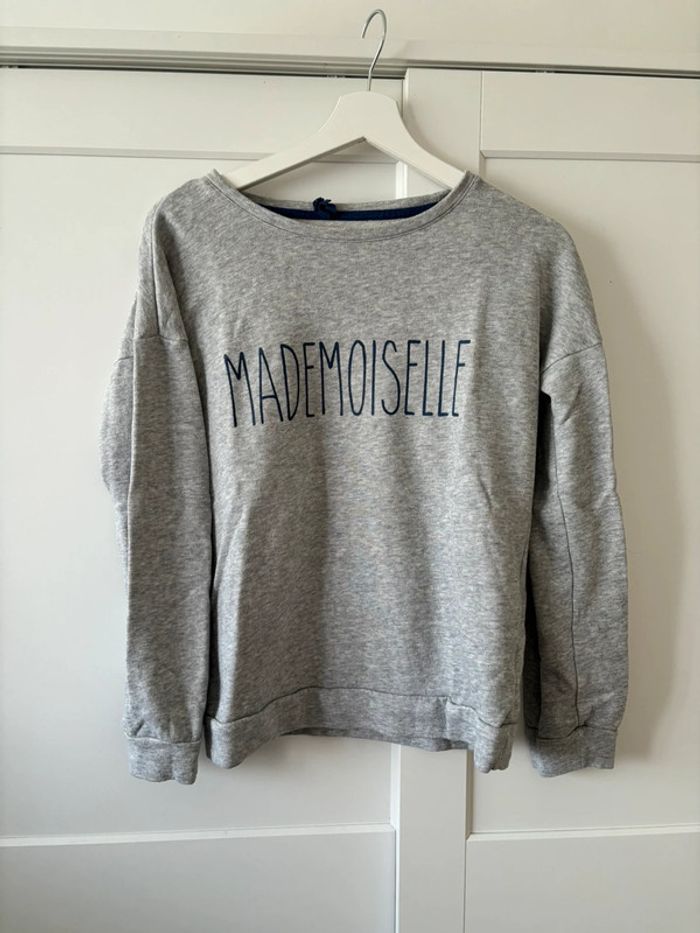 Sweat Etam « Mademoiselle » Taille M