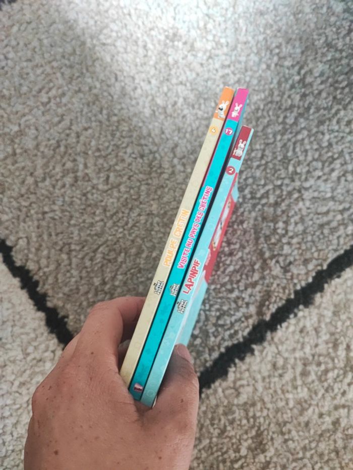 Lot de livres les lapins crétins - photo numéro 4