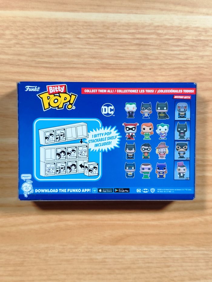 Boîte 4 Funko Bitty Pop! - DC Comics - Batman, Robin & Scarecrow - photo numéro 7