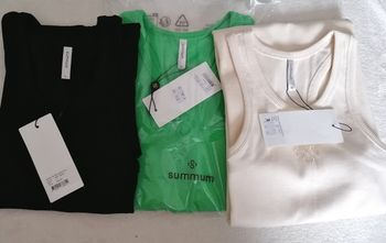 Lot de 3 robes marque Summum wooman Design in Holland neuve. Coton Taille M. L. 