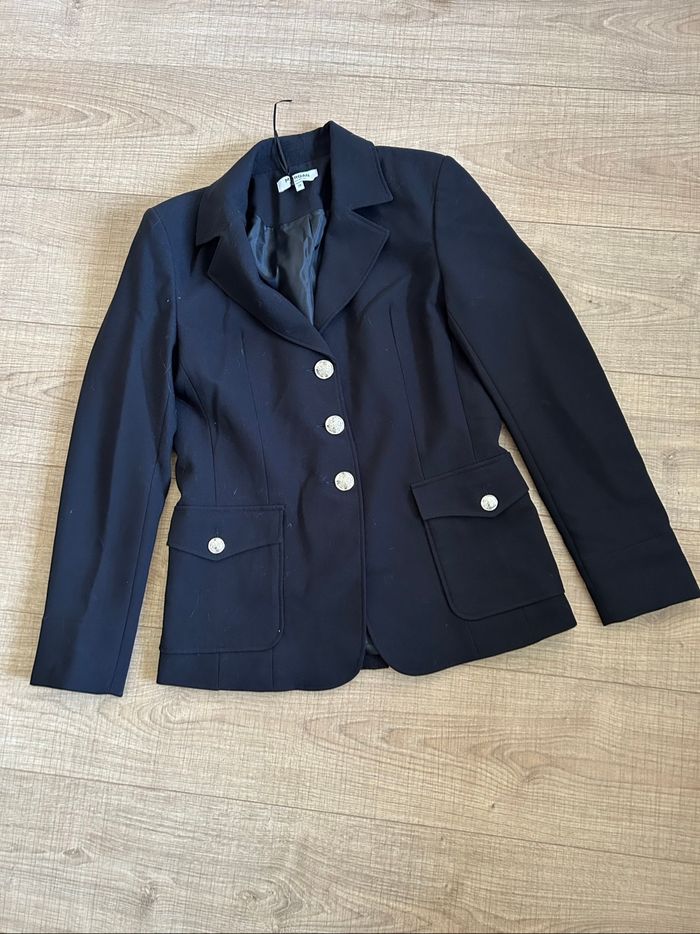 Blazer noir mi long Morgan taille 38 jamais porté - photo numéro 7