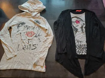 Lot de 2 T-shirt manches longues