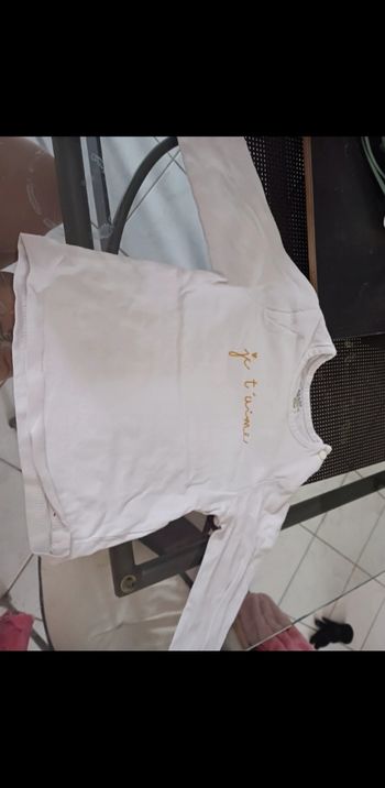 Lots tee short manche longue taille 12 mois