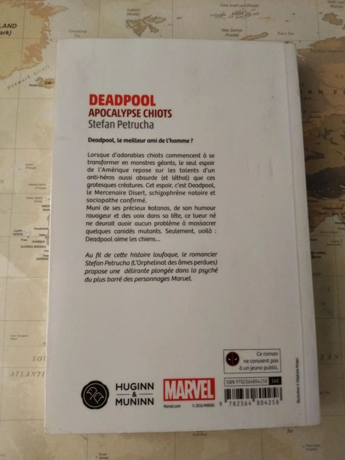 Livre Deadpool Apocalypse Chiots - photo numéro 2