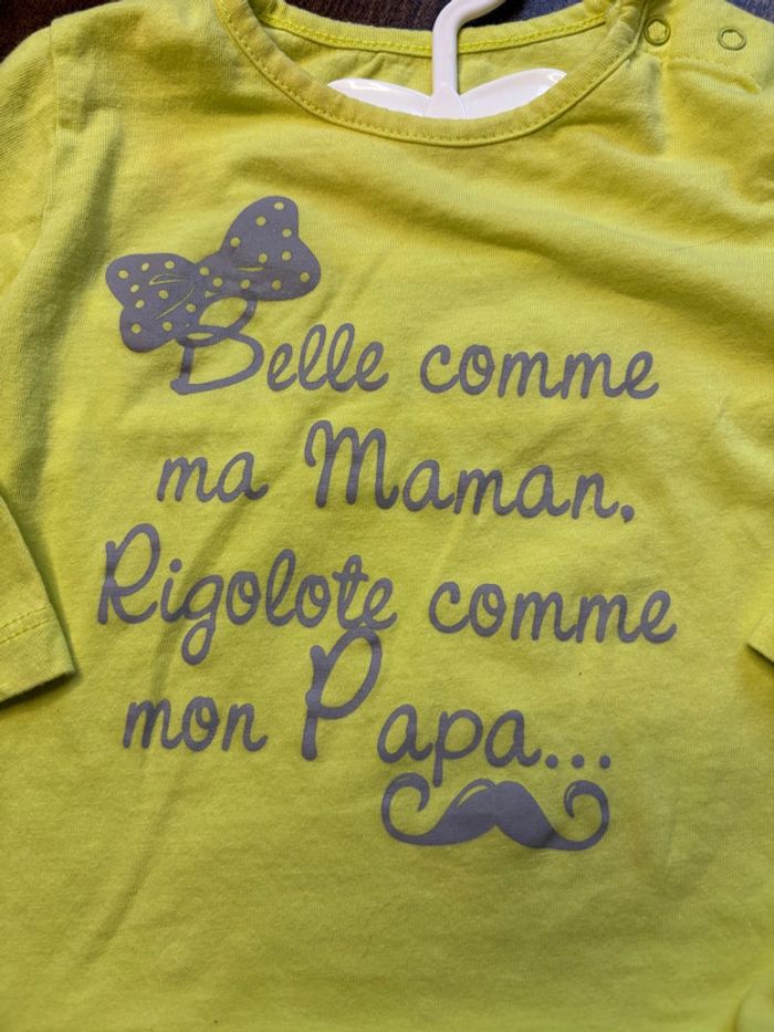 TEE shirt 9m - photo numéro 2