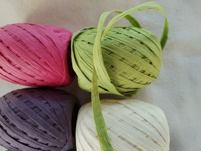 Raphia Paper Loisirs créatifs Crochet multicolore - photo numéro 5