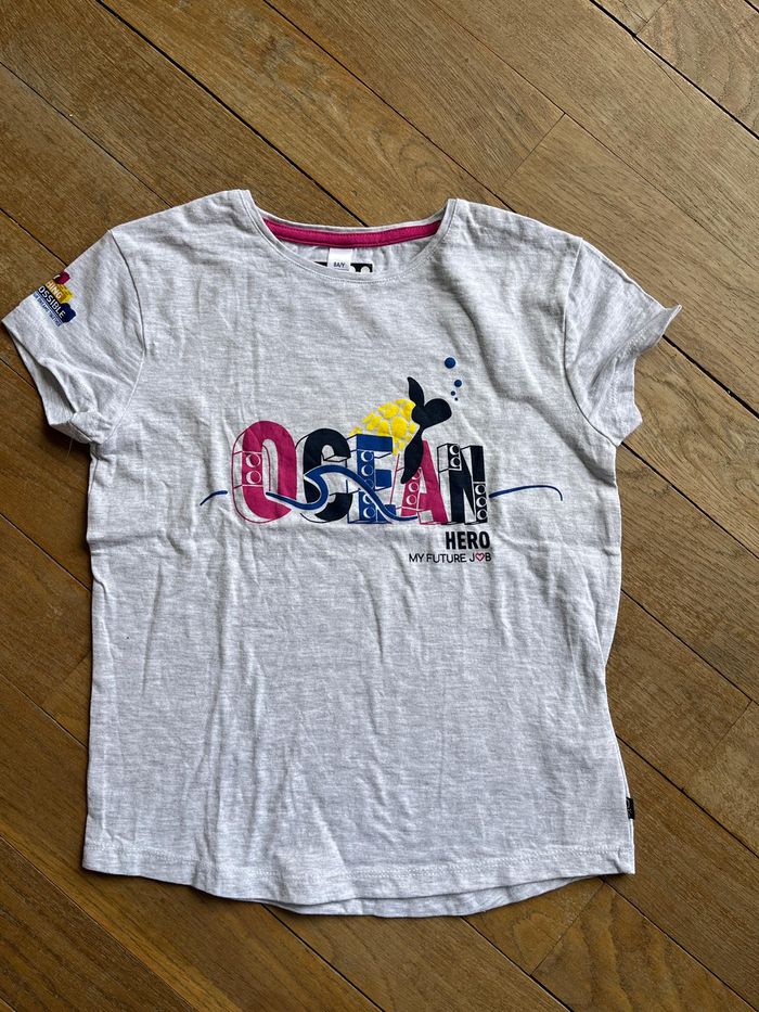 Tee-shirt gris Okaidi & Lego 8 ans