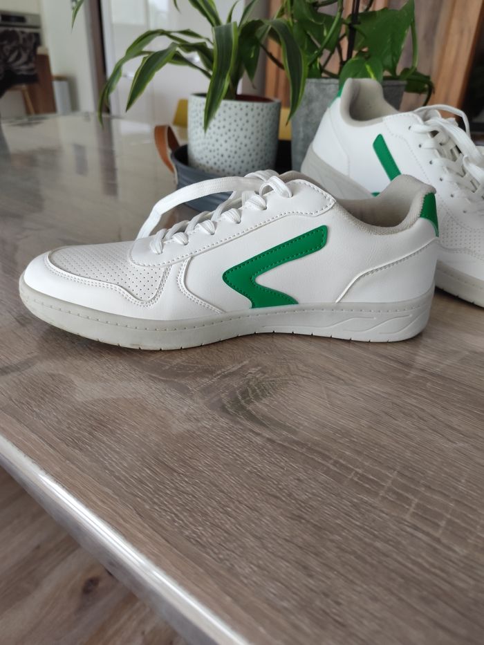 Baskets blanches NYC comme neuves
