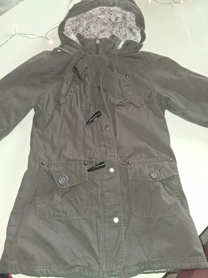 Blouson gris avec capuche NKY - photo numéro 3