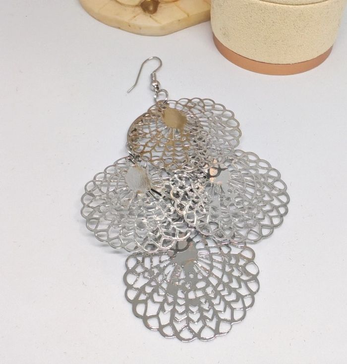 Boucles d'oreilles pendantes - photo numéro 2