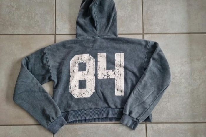 Sweat à capuche gris - photo numéro 2