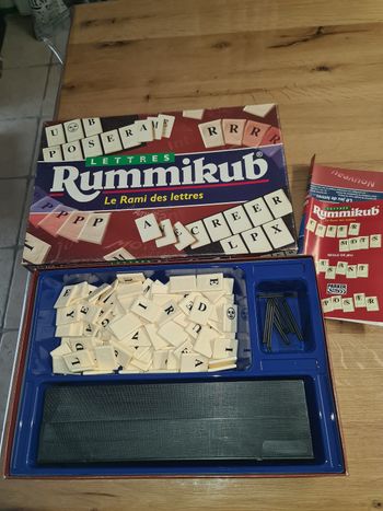 Jeu de Lettres Rummikub Le Rami Des Lettres des éditions Parker