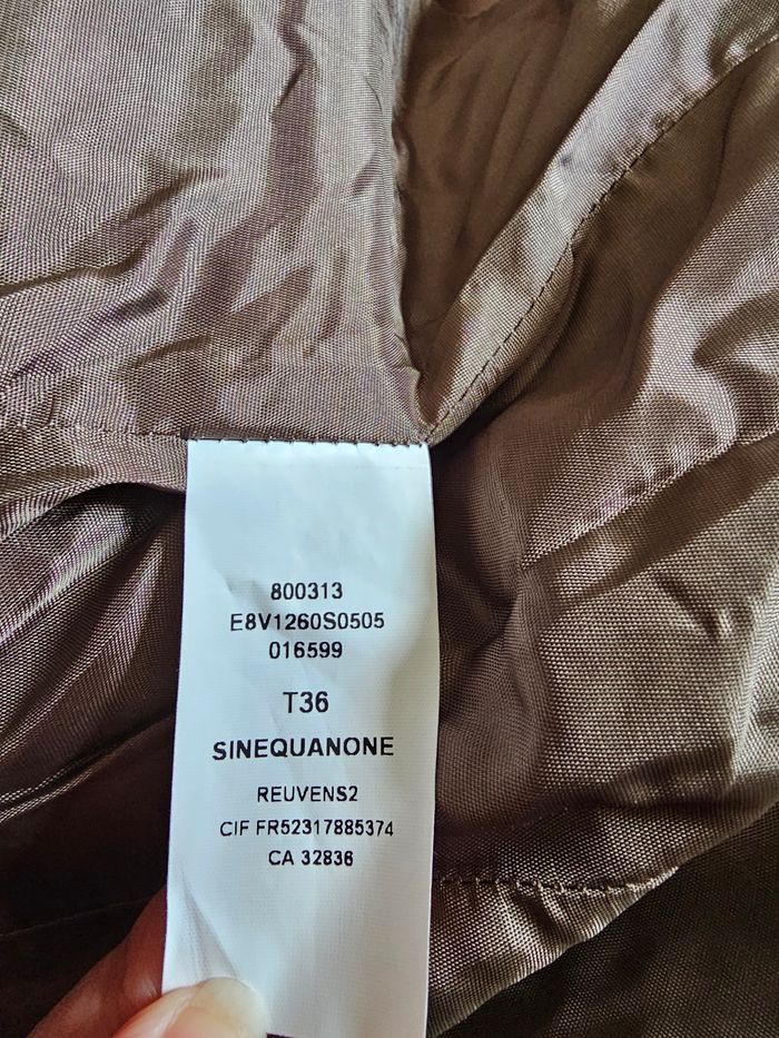 Veste sinequanone taille 36 - photo numéro 7