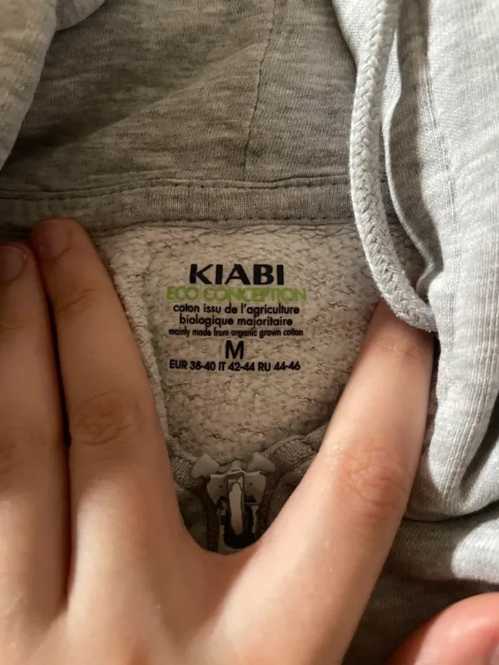 Gilet gris kiabi - photo numéro 2