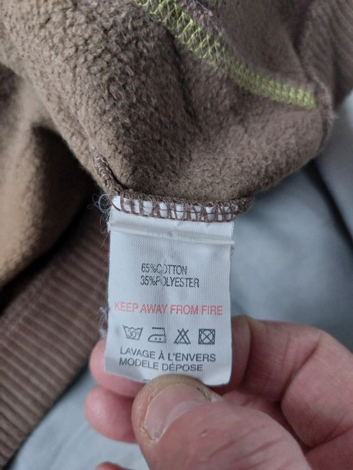 Gilet avec capuche Baby Tortue taille 12 mois - photo numéro 6
