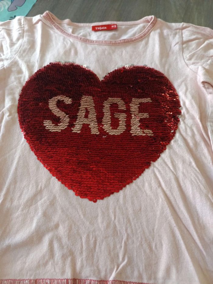 Tee-shirt manche longue 4 ans - photo numéro 2