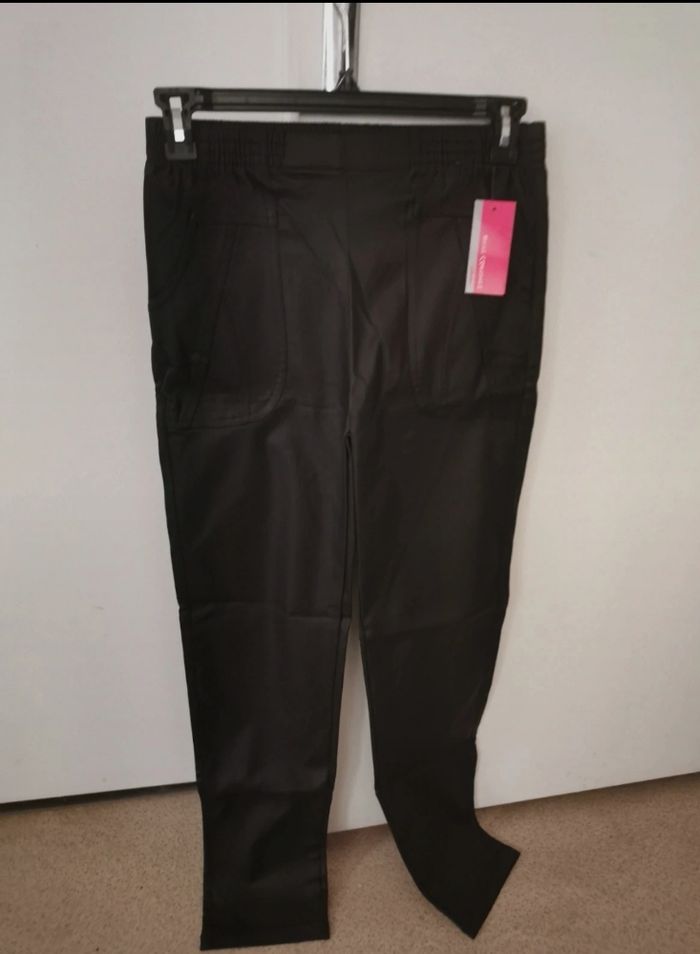 Pantalon huile noir - photo numéro 2